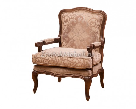 Кресло с деревянными подлокотниками "Версаль" с фото и ценой - Фотография 1