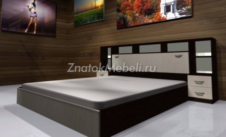 Кровать №1 Грация с прикроватным блоком с фото и ценой - Фотография 1