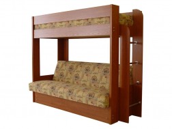 Двухъярусная кровать с диваном купить в каталоге - Иконка 2