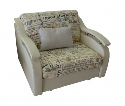 Кресло-кровать "Аккордеон-80" с подлокотниками картинка