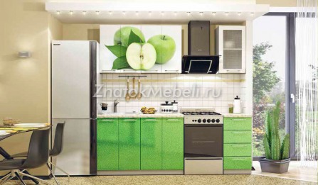 Кухня "Яблоко" (1.6м) с фото и ценой - Фотография 1