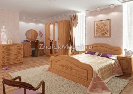 Модульная спальня «Фиеста», композиция 2 (DOSP-SRSK-0036) с фото и ценой - Фотография 1