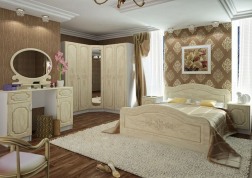 Модульная спальня «Фиеста», композиция 3 (DOSP-SRSK-0037) купить в каталоге - Иконка 1