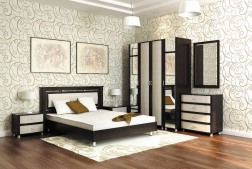 Модульная спальня «Камелия»,композиция 3 (DOSP-PLKN-0051) купить в каталоге - Иконка 1