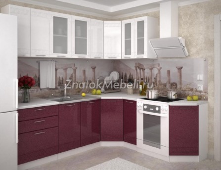Модульная кухня «Греция» 2090х1490 мм. (DOKU-SRSK-0061) с фото и ценой - Фотография 1