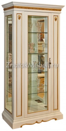 Шкаф с витриной «Милана 8» П265.08-01 с фото и ценой - Фотография 1