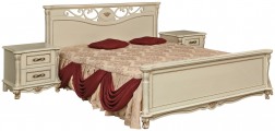 Кровать двойная «Алези» с высоким изножьем купить в каталоге - Иконка 2