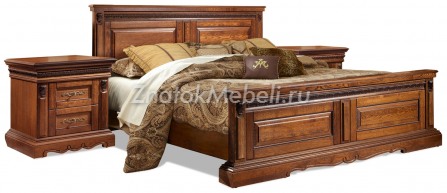 Кровать двойная "Милана" высокое изножье с фото и ценой - Фотография 1