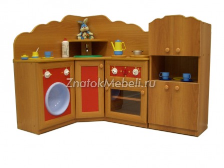 Детская угловая кухня "Мальвина" малая (Б-3-1) с фото и ценой - Фотография 1