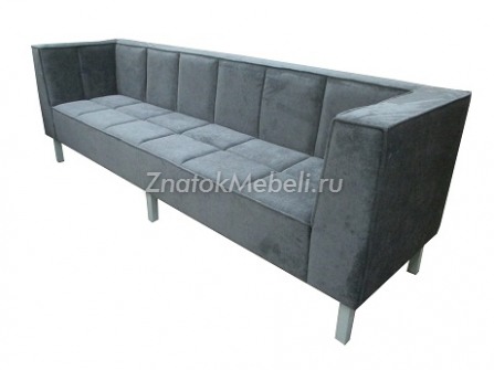 Серый диван в стиле минимализм с фото и ценой - Фотография 1