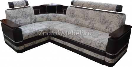 Угловой диван "Лада-новый" с баром с фото и ценой - Фотография 1