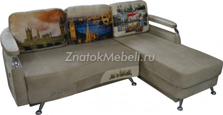 Угловой диван-кровать "Натали-1-Лондон" (И0871) с фото и ценой - Фотография 1