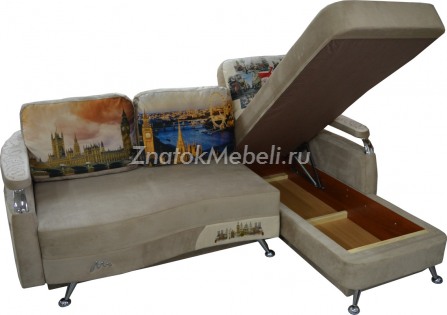 Угловой диван-кровать "Натали-1-Лондон" (И0871) с фото и ценой - Фотография 2