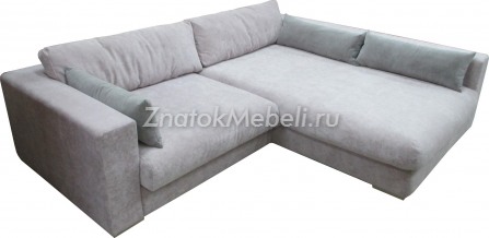 Угловой диван с пуфом с фото и ценой - Фотография 1