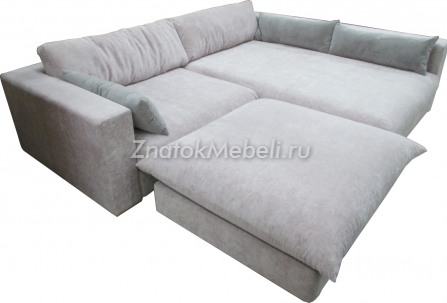 Угловой диван с пуфом с фото и ценой - Фотография 2