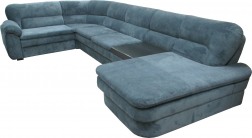 Модульный диван-кровать П-образный картинка