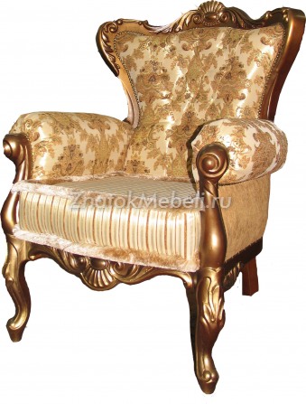 Кресло "Юнна-Феникс" в золоте с фото и ценой - Фотография 1