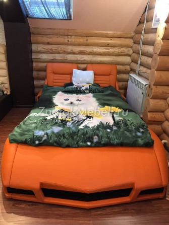 Кровать "Машинка" для мальчика с фото и ценой - Фотография 4