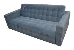 Синий диван-кровать 