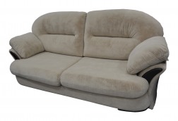 Бежевый диван-кровать 