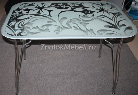 Стол кухонный стеклянный Византия 1100*700 с фото и ценой - Фотография 3
