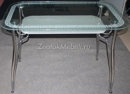 Стол кухонный стеклянный Византия 1100*700 с фото и ценой - Фотография 4