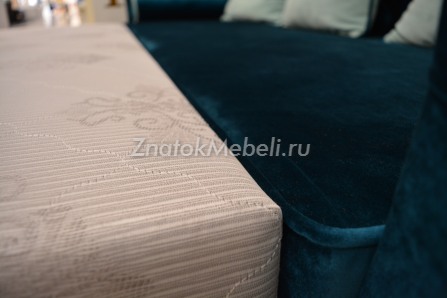 Диван-кровать "Юнна-Эгоист" синий велюр с фото и ценой - Фотография 6