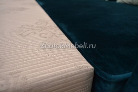 Диван-кровать "Юнна-Эгоист" синий велюр с фото и ценой - Фотография 7