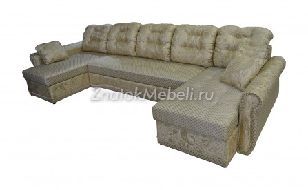 Большой П-образный диван Каре "Добрыня" с фото и ценой - Фотография 1