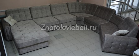 Модульный угловой диван "Удобный" для гостиной с фото и ценой - Фотография 2