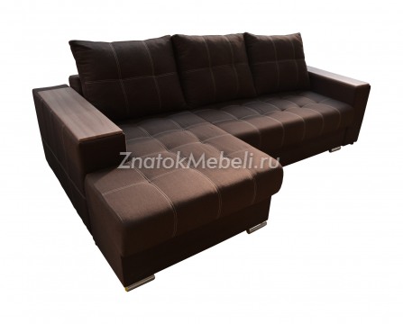 Угловой диван "Техас" с подлокотниками из ламината с фото и ценой - Фотография 1
