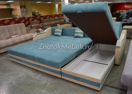 Угловой диван "Аккорд" с большим спальным местом с фото и ценой - Фотография 4
