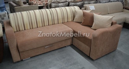 Угловой диван с оттоманкой с фото и ценой - Фотография 2