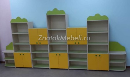 Детский стеллаж для игрушек и книг (Б-27) с фото и ценой - Фотография 1