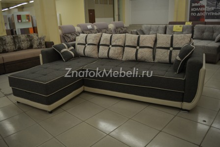 Угловой диван "Даллас" с двусторонними подушками с фото и ценой - Фотография 2