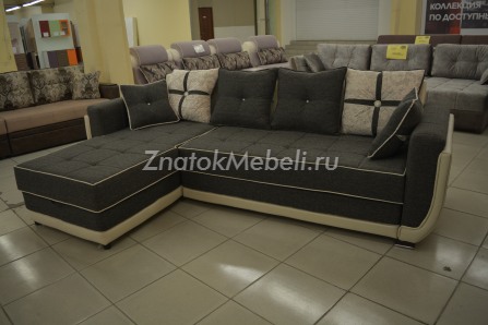 Угловой диван "Даллас" с двусторонними подушками с фото и ценой - Фотография 3