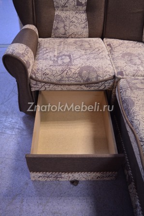 Угловой диван с баром и креслом "Агат" раскладной с фото и ценой - Фотография 5