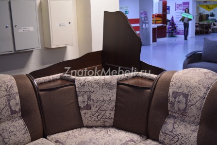 Угловой диван с баром и креслом "Агат" раскладной с фото и ценой - Фотография 6