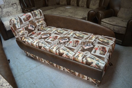 Детский диван-кровать "Парус" с механизмом книжка и ящиком с фото и ценой - Фотография 3