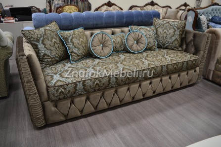Диван-кровать "Юнна-Тукседо" с каретной стяжкой с фото и ценой - Фотография 1