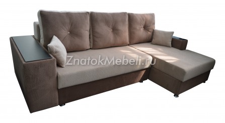 Угловой диван-кровать "Честер" с баром с фото и ценой - Фотография 1