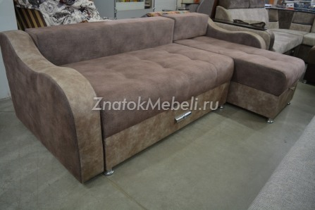 Угловой диван "Афина" с оттоманкой с фото и ценой - Фотография 3