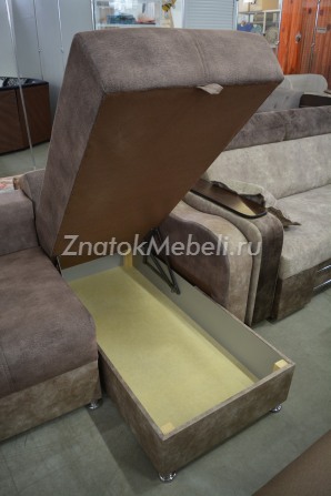 Угловой диван "Афина" с оттоманкой с фото и ценой - Фотография 4