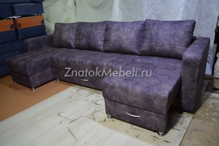 Угловой диван "ПП" с оттоманкой с фото и ценой - Фотография 2