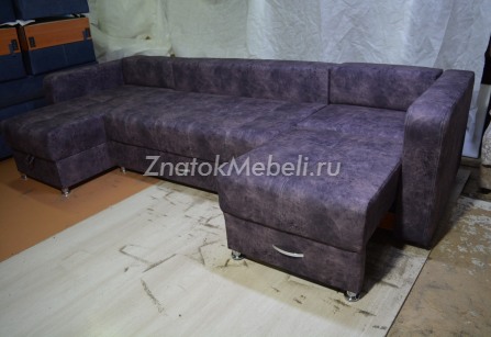 Угловой диван "ПП" с оттоманкой с фото и ценой - Фотография 4