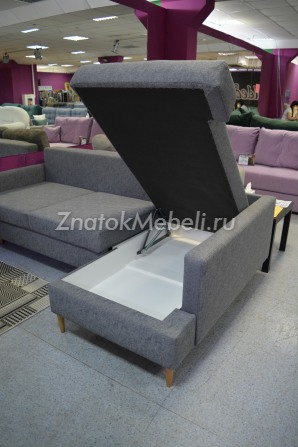 Угловой диван "Сканди" с оттоманкой с фото и ценой - Фотография 4