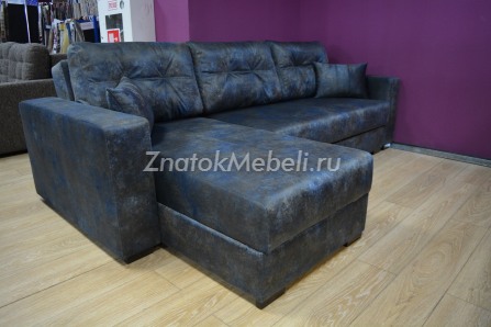 Угловой диван "Денвер" с оттоманкой с фото и ценой - Фотография 2