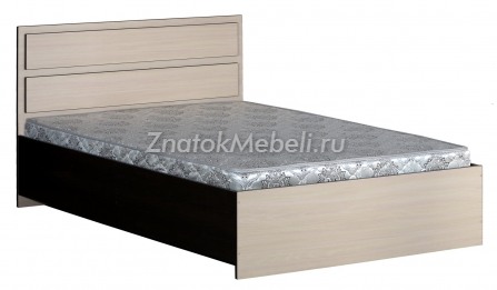 Кровать 2-спальная с прямой спинкой с фото и ценой - Фотография 1