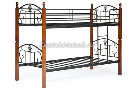 Кровать двухъярусная «Болеро» (Bolero) (металлический каркас) + основание (90см x 200см) с фото и ценой - Фотография 2