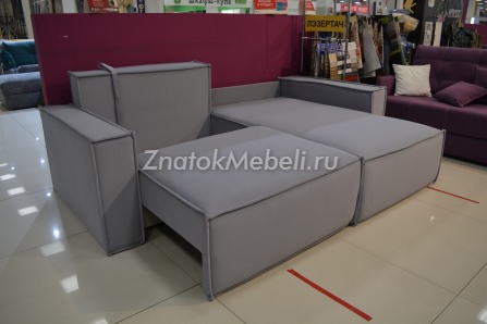 Угловой диван-кровать "Лофт" с оттоманкой с фото и ценой - Фотография 4